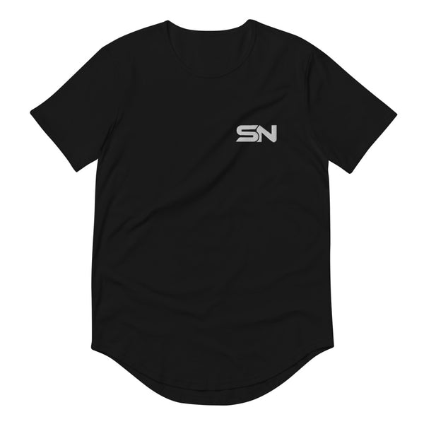 SN Men's Curved Hem T-Shirt